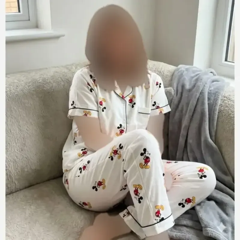 ست سه تیکه راحتی زنانه نخ موسلین فری سایز