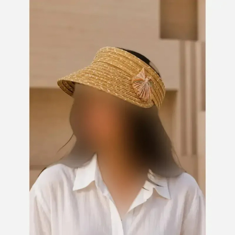 نقاب طرح حصیری وارداتی فریسایز لبه 10 سانت