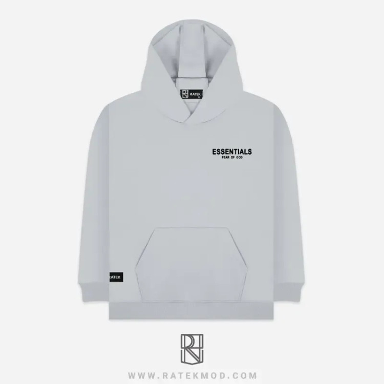 هودی پشت چاپ طرح FEAR OF GOD دورس توکرک لاکرا دار کلاه دار آستین بلند