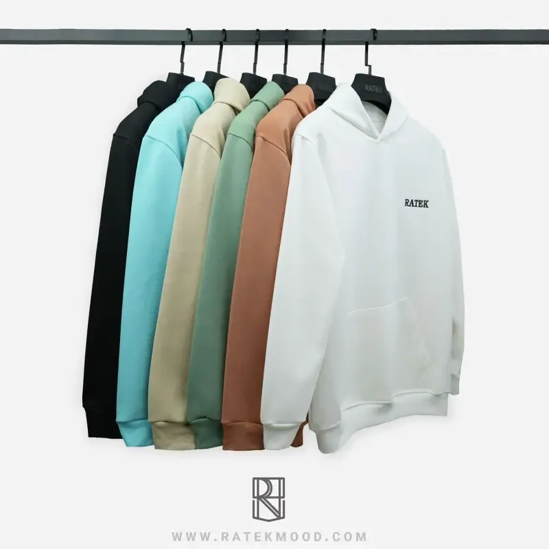 هودی دورس سه نخ خارخورده طرح RATEK سایز معمولی و بزرگ