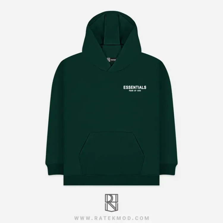 هودی پشت چاپ طرح FEAR OF GOD دورس توکرک لاکرا دار حوله ای