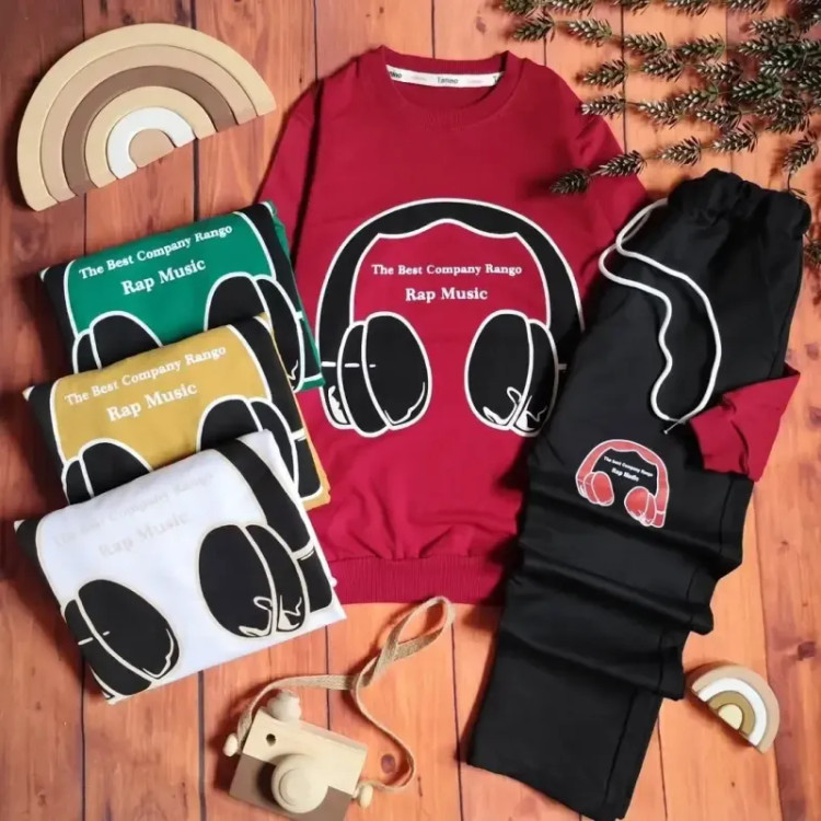 بلوز شلوار پسرانه پنبه دورس سایز 6 تا 9 سال